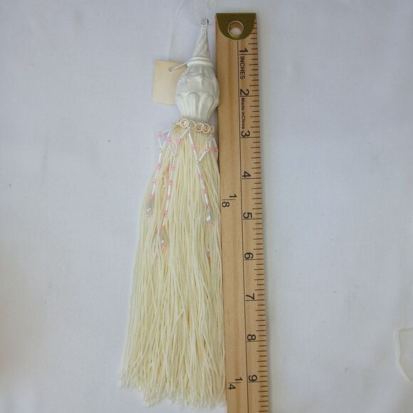 Vintage Victorian Style Beaded Tassel Ornament NWT - Picture 5 of 5